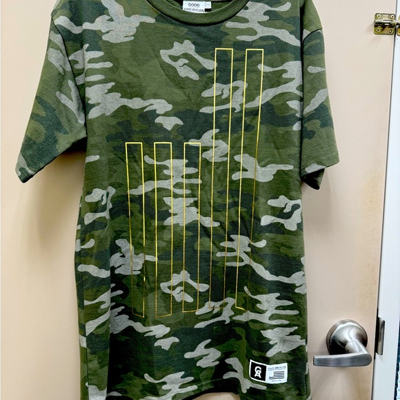 Good American size 2/3 medium/large t-shirt dress camouflage print - Picture 5 of 5